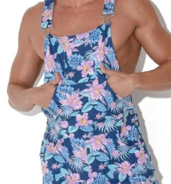 Code 22 - Overall Shorts - Aqua -Men Underwear Store 68512 D rev 30602.1683854686