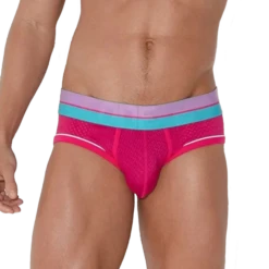 CODE 22 - Bright Mesh Brief - Pink