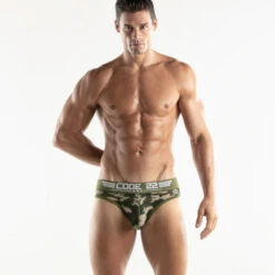 CODE 22 - Army 1975 JockBrief - Camo -Men Underwear Store 68601 LS1 69640.1683679667