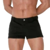 CODE 22 - 5-Pocket Micro Shorts - Black -Men Underwear Store 68620 F 89030.1683595799