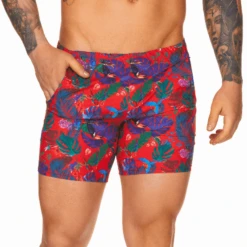 GIGO - Swim Short - Macaws Red