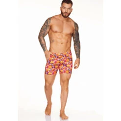 GIGO - Swim Short - Corals -Men Underwear Store 68820 LS 91691.1683693126