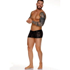 GIGO - Male Lace HotShort - Black -Men Underwear Store 68857 LS 73838.1683755783