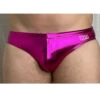 Chris Turk - Metallic Swim Brief - Pink -Men Underwear Store 68897 F 93007.1685041200