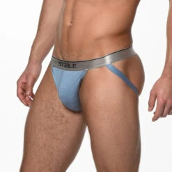 St33le - Bamboo Low Rise Jockstrap - Dolphin Blue -Men Underwear Store 68949 S 35289.1689131250