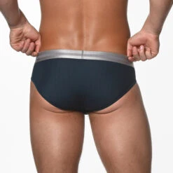 St33le - Diamond Mesh Briefs - Petrol -Men Underwear Store 68993 B 18022.1689132792