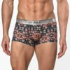 St33le - Cotton Print Low Rise Trunk - Navy/Coral Paisley 2 St33le - Cotton Print Low Rise Trunk - Navy/Coral Paisley -Men Underwear Store 69021 F 79565.1689171210