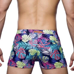 2eros - V60 Bondi Swim Trunks - Monstera Black -Men Underwear Store 69327 B 31556.1679014282