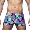 2eros - V60 Bondi Swim Trunks - Monstera Black -Men Underwear Store 69327 F 92030.1679014279
