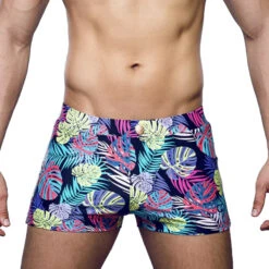 2eros - V60 Bondi Swim Trunks - Monstera Black