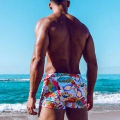 2eros - V60 Bondi Swim Trunks - Aves Purple -Men Underwear Store 69341 LS2 04000.1679014978