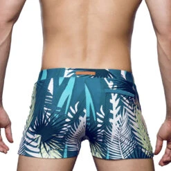 2eros - V60 Bondi Swim Trunks - Feuille Green -Men Underwear Store 69345 B 21416.1679013310