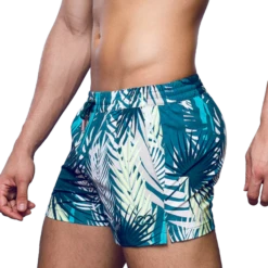 2eros - S50 Print Swimshort - Feuille Green -Men Underwear Store 69354 S 73579.1679000373