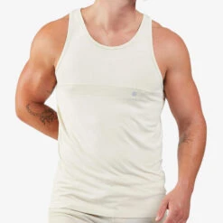 Men Underwear Store 37 Teamm8 - Game Bamboo Tank - Parchment