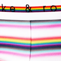 Parke & Ronan - Pride Prism Stripe Brief - White -Men Underwear Store 70327 D 49866.1684969218