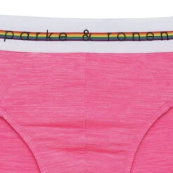 Park & Ronen - Pride Low Rise Mesh Brief - Heather Pink -Men Underwear Store 70332 D2 19116.1684969118