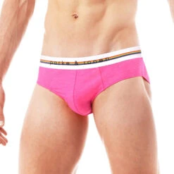 Park & Ronen - Pride Low Rise Mesh Brief - Heather Pink -Men Underwear Store 70332 S 58504.1684969117