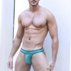 2eros - Athena Cotton Jockstrap - Shale Green -Men Underwear Store 70544 LS2 00973.1686770550