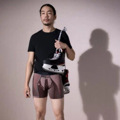 SAXX - Kinetic Light Compression Mesh - Optic Mountain/Dark Brick -Men Underwear Store 71320 LS 56868.1692658914