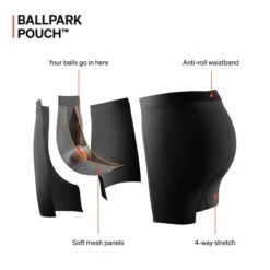 SAXX - QUEST Quick Dry Mesh Boxer Brief - Asher Geo/Deep Navy -Men Underwear Store 71331 D2 14982.1692661724