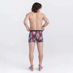 SAXX - VIBE 2-Pack Super Soft Boxer Brief - Tropic Jungle/Asher Waistband -Men Underwear Store 71372 LS2 67531.1692655284