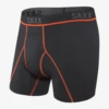 SAXX Kinetic HD Black Vermillion Boxer Briefs -Men Underwear Store 8244 17259.1652561641