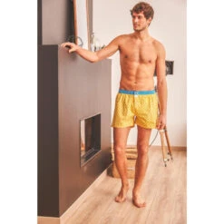 Billybelt Organic Boxer - Yellow Peacock -Men Underwear Store 9746 28940.1652561627