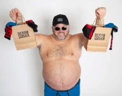 BEAR SKN - Bamboo Boxer Brief - Backwoods Red 2.5 -Men Underwear Store BEAR SKN LS 25111.1690940498