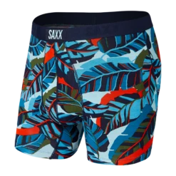 SAXX Vibe Boxer Brief - Blue Pop Jungle