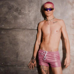 Chris Turk - Glitter Swim Trunk - Pink Glitter -Men Underwear Store Screen Shot 2023 05 25 at 2.38.18 PM 89205.1685054061